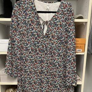J.Crew floral dress